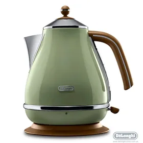 Электрический чайник  DeLonghi KBOV 2001 GR Icona Vintage